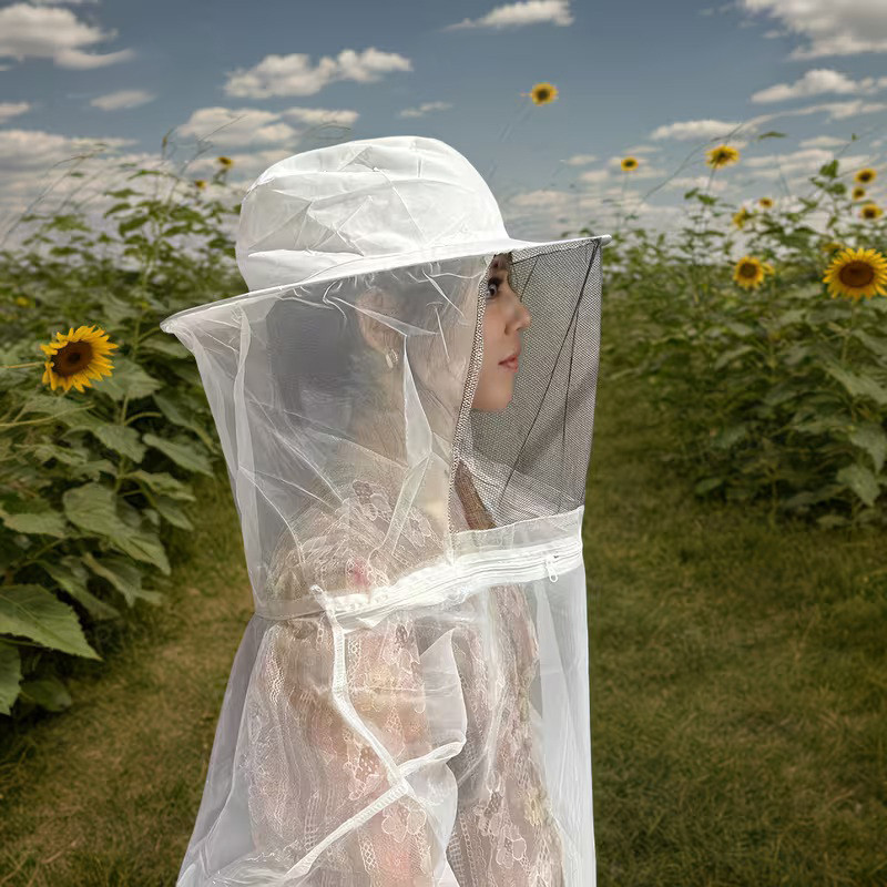 Антимоскитная куртка с шляпой белая универсальный размер (3521 342) Одесса - изображение 4