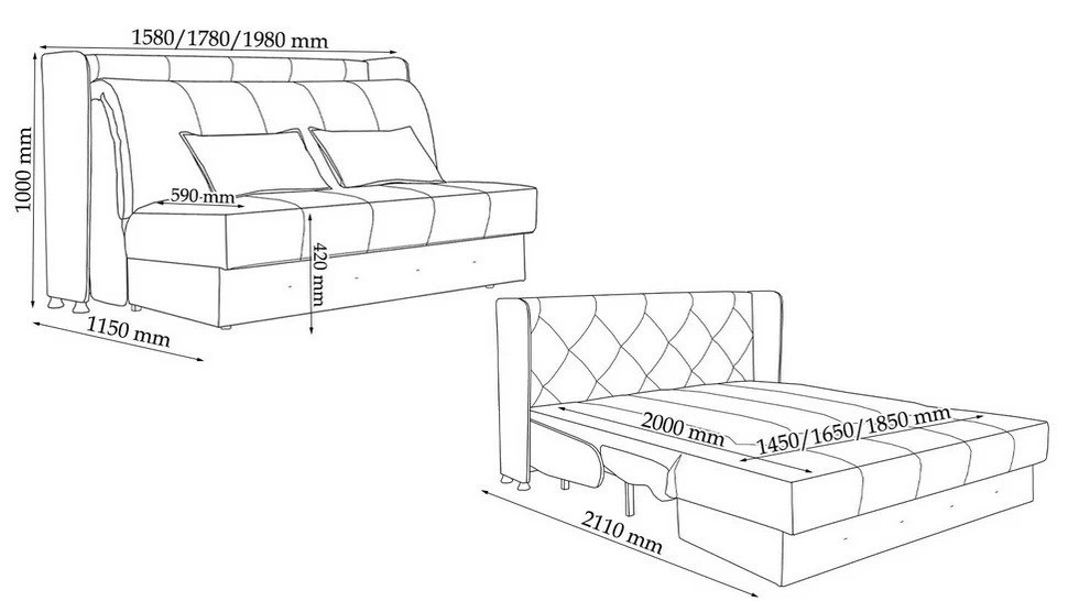 Диван Дербі Light Константа Київ - зображення 7