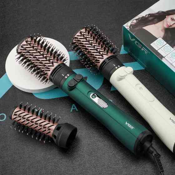 Фен-щетка VGR V-498 1200 Вт зеленый Київ