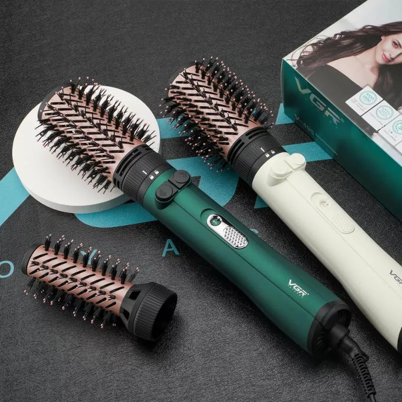 Фен-щетка VGR V-498 1200 Вт зеленый Киев - изображение 2