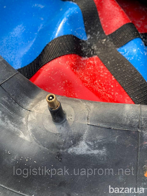 Надувные санки ( ватрушка) тюбинг 100 см "Синий лед" (Оксфорд) Харків - зображення 5