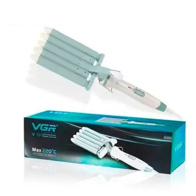 Плойка для волос VGR V-597 90 Вт бирюзовая Київ - зображення 4