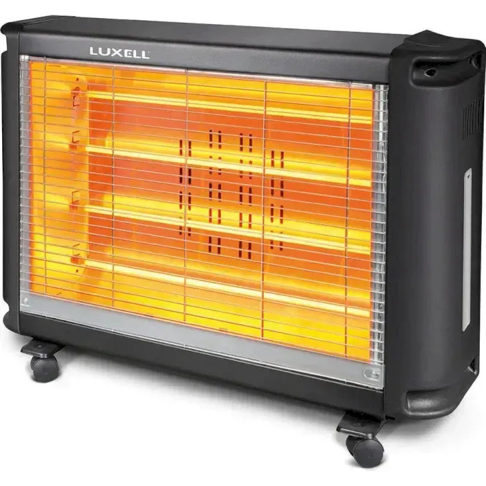 Обогреватель инфракрасный Luxell LX-2811-6 2200 Вт черный Київ - зображення 1