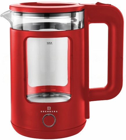 Електрочайник Edenberg EB-83558-Red 2 л червоний Київ - зображення 1