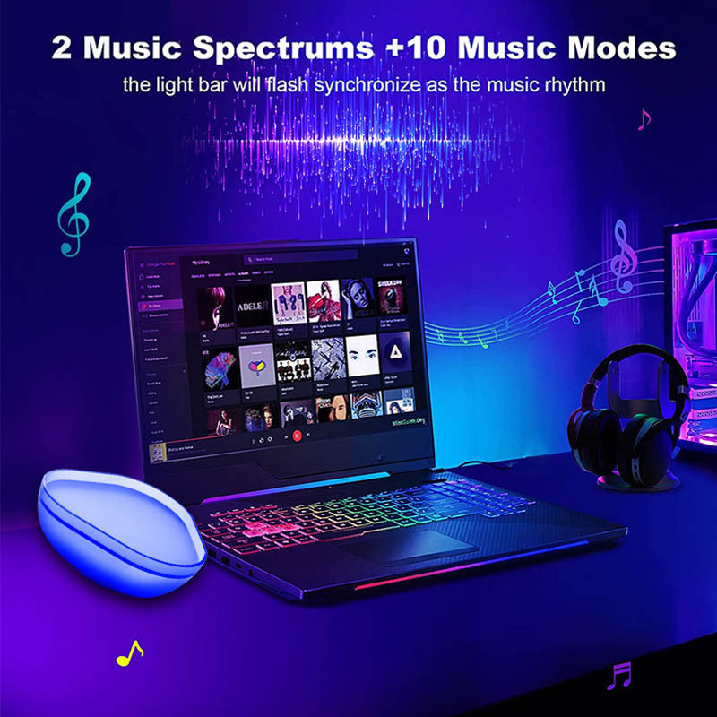 Настольный светильник SAL-009B Bluetooth USB interface with app Херсон - зображення 5