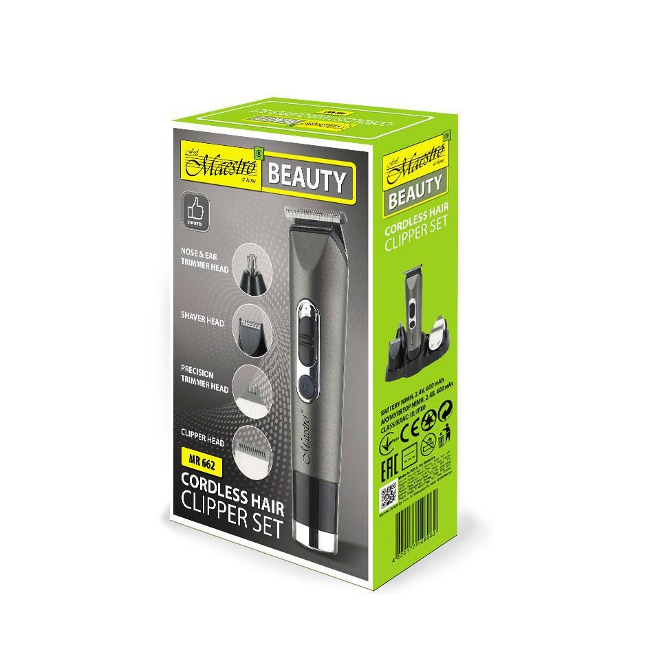 Машинка для стрижки волос Maestro MR-662 Київ - зображення 2