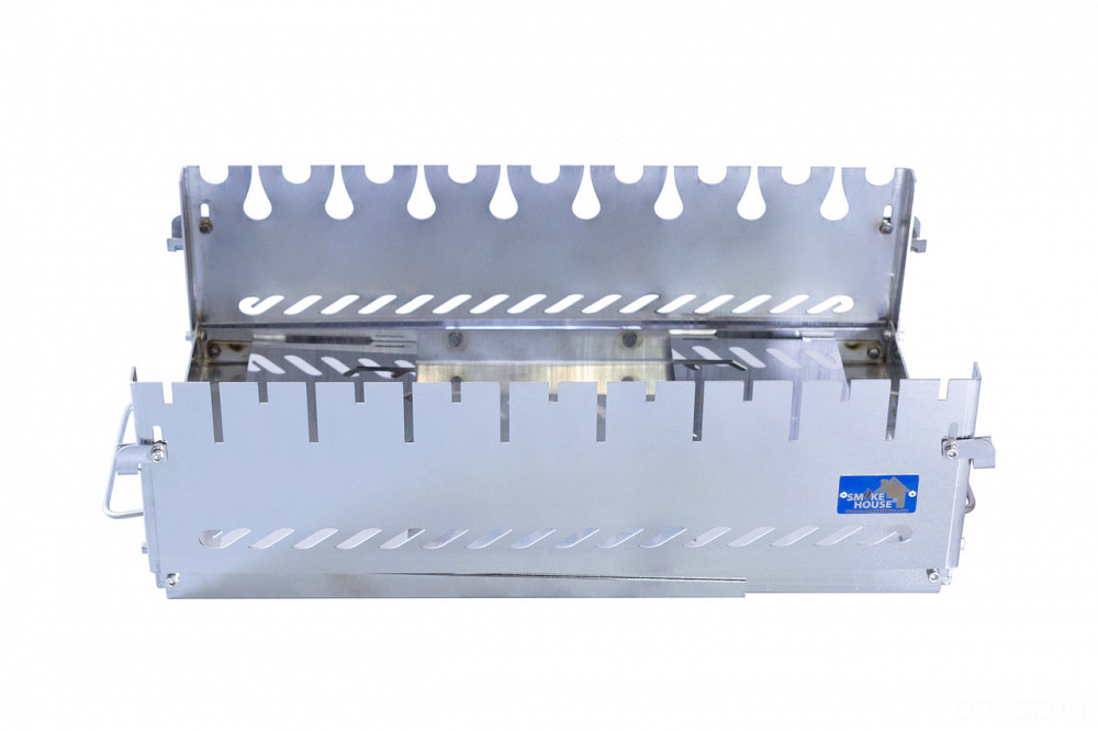 Мангал-чемодан из нержавеющей стали с сумкой и решеткой Smoke House Case 8 Харків - зображення 5