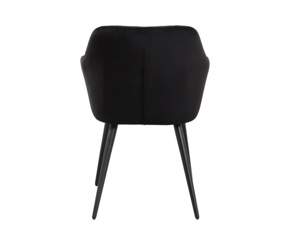 Стілець Арно м'який чорна тканина Днепр - изображение 2