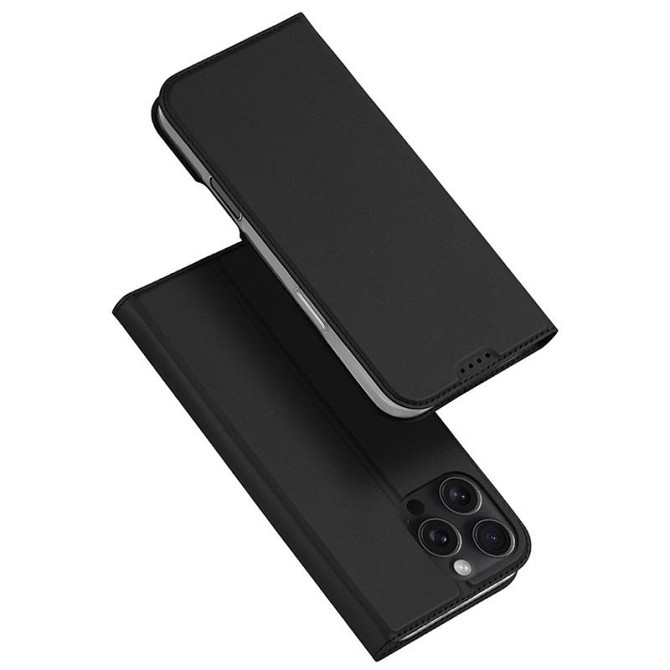 Чехол-книжка Dux Ducis с карманом для визиток для Apple iPhone 16 Pro (6.3") Херсон - зображення 4