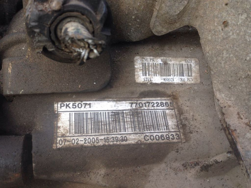 Коробка передач 5 ступ. Renault Master 2.5 dci 2004-2006 (PK5 071) Ковель - изображение 3
