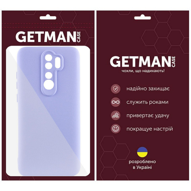 Чехол TPU GETMAN Liquid Silk Full Camera для Xiaomi Redmi Note 8 Pro Херсон - зображення 5