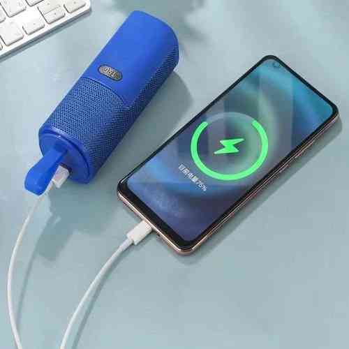 Колонка портативная с навушниками Bluetooth T&G TG807 blue синяя Київ