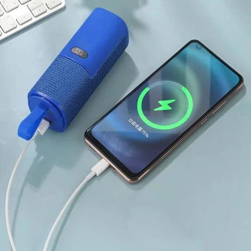 Колонка портативная с навушниками Bluetooth T&G TG807 blue синяя Київ - зображення 2