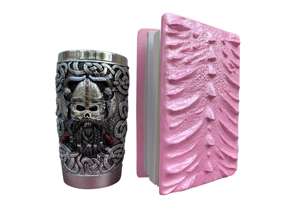 Подарочный набор Стакан 3 Викинг Рыцарь и Блокнот 3 «Дракон Единорога» Київ - зображення 2