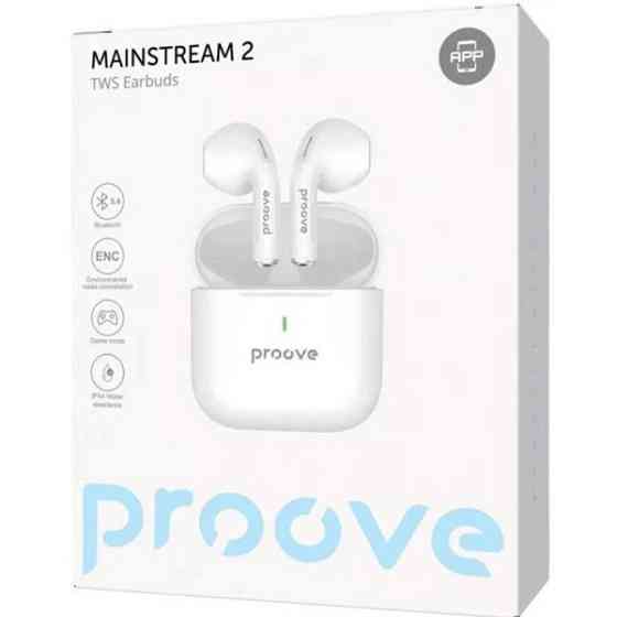Bluetooth-гарнітура Proove Mainstream 2 TWS (APP) White (TWMS2001AP02) Харків