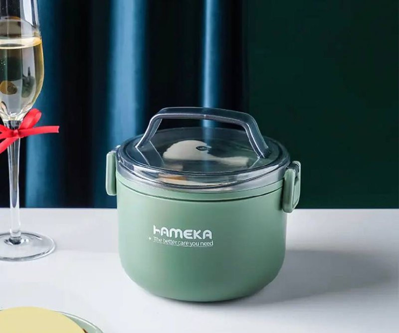 Ланч бокс харчовий 11634 1000 мл салатовий Київ - зображення 1