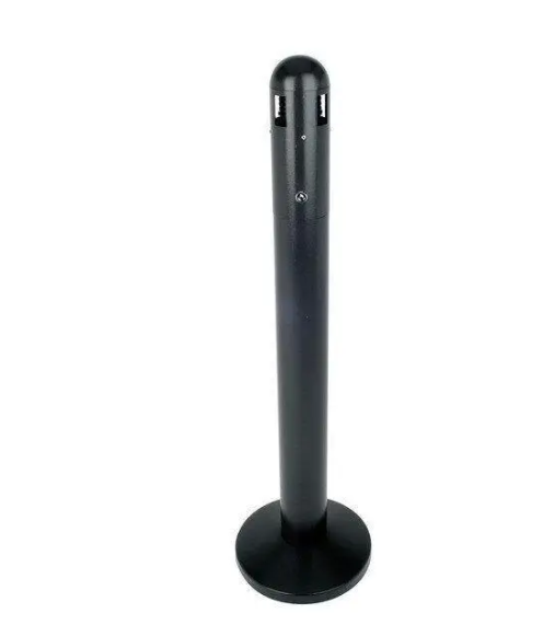 Трубообразная пепельница Probbax 3л Темно-серая Київ - зображення 1