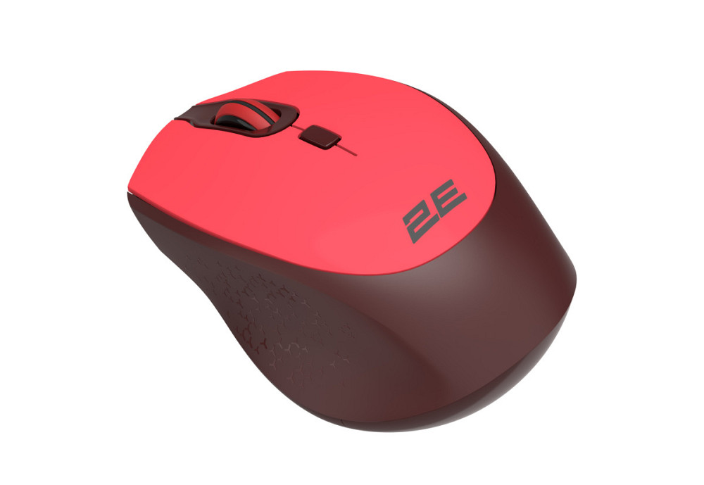 Мышь компьютерная безпроводная 2Е WL Red 2E-MF220WR красная Київ - зображення 3