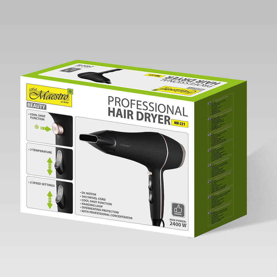 Фен Maestro MR 221 2400 Вт Киев - изображение 6