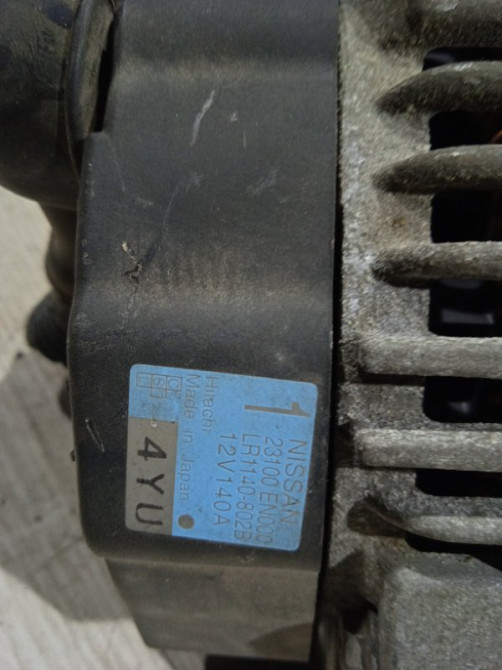 Генератор Nissan Qashqai J10 2.0 БЕНЗИН MR20DE 2006 (б/у) Київ - зображення 1