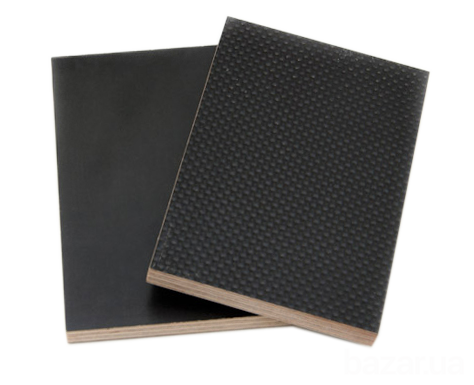 Ламинированная фанера 12х1250х2500 мм водостойкая темно-коричневая, сетка/гладкая, транспортная Харків - зображення 2