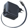 СЗУ Baseus EnerCore CJ11 PD100W+QC3.0 with retractable cable (1USB-A/2C) (E0120M) Херсон