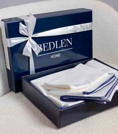 Постільна білизна перкаль Premium White з доставкою від бренда Bedlen Львів