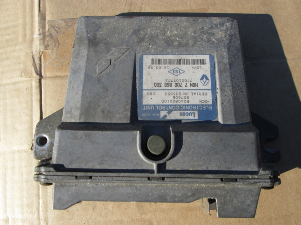 Блок управления двигателем Renault Kangoo 1.9 D 1997-2001 (7700104956) Ковель - зображення 1