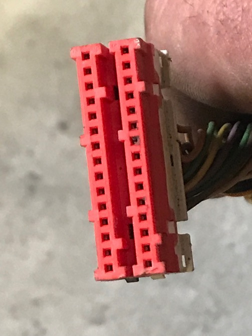 Бу разъём фишка панели приборов Renault Laguna 1, 7734K 18F6, 7724K 17F6 Кропивницький - зображення 1