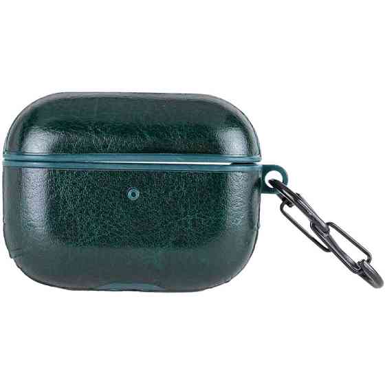 Кожаный футляр Leather series для наушников AirPods Pro Херсон