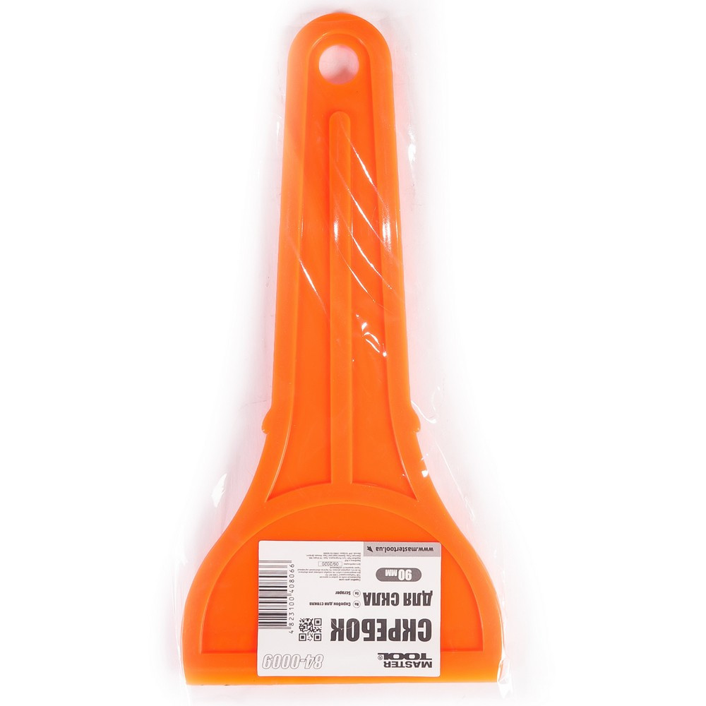 Скребок автомобильный для льда MASTERTOOL 90х190 мм с ручкой 84-0009 Харків - зображення 2