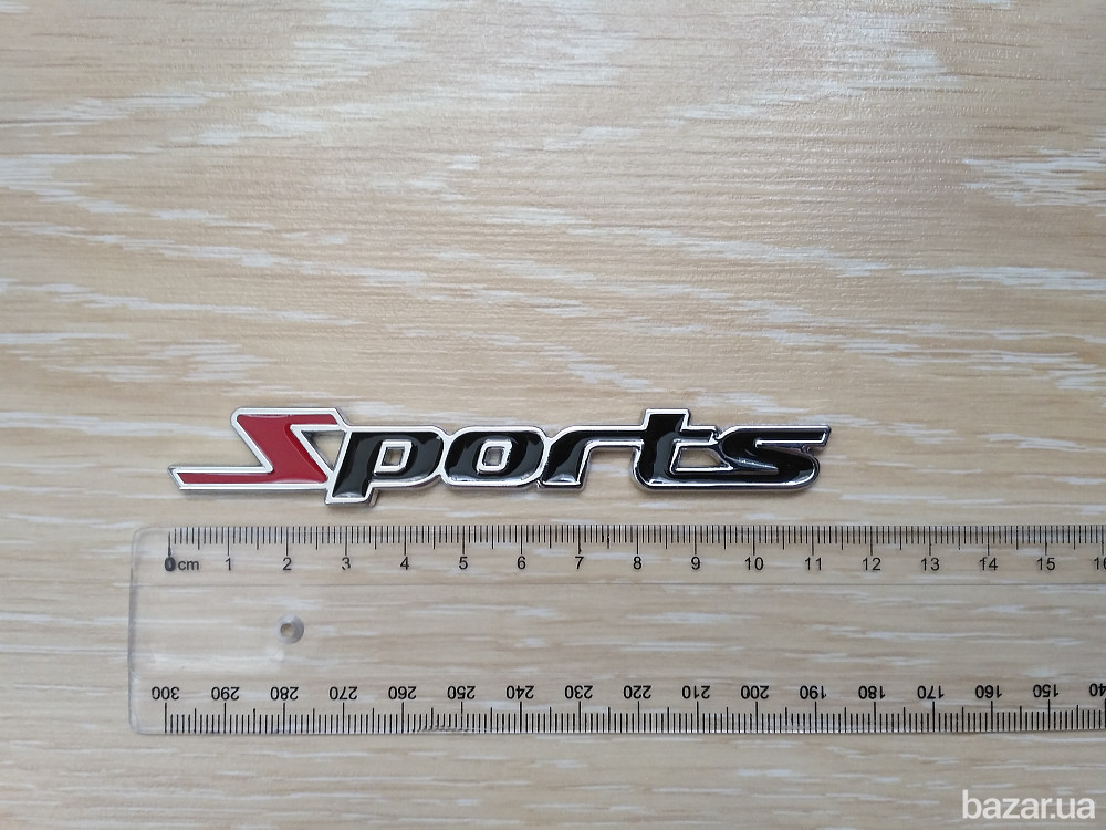 Наклейка на авто Sports Металлическая на авто или мото не ржавеют Борисполь - изображение 3