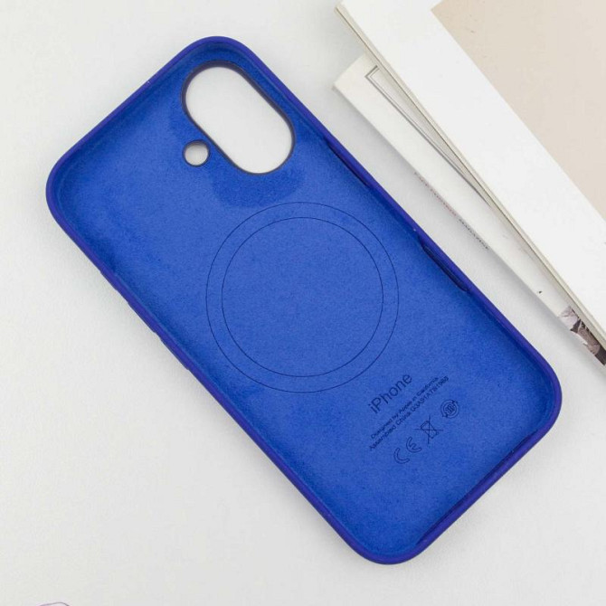 Чехол Silicone case (AAA) with Magsafe and Animation (button) для Apple iPhone 16 Plus (6.7") Херсон - photo 5