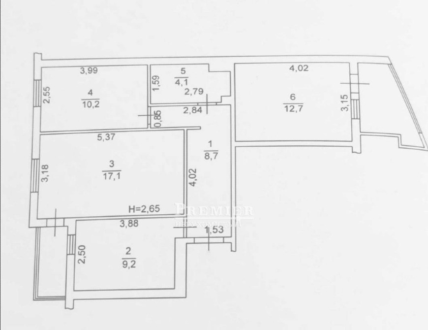 Продам 3-кімнатну квартиру в районі ТЦ Меркурій Одеса - зображення 3