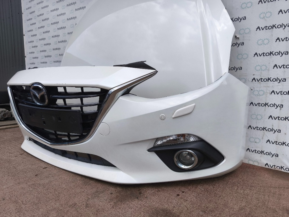 Ноускат бампер передний + капот + фара Mazda 3 BM 2013-2016 (MZ04151BA) Ковель - зображення 2