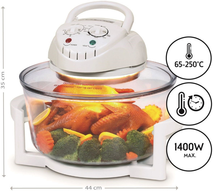 Аэрогриль First FA-5030-1 1400 Вт белый Київ - зображення 7