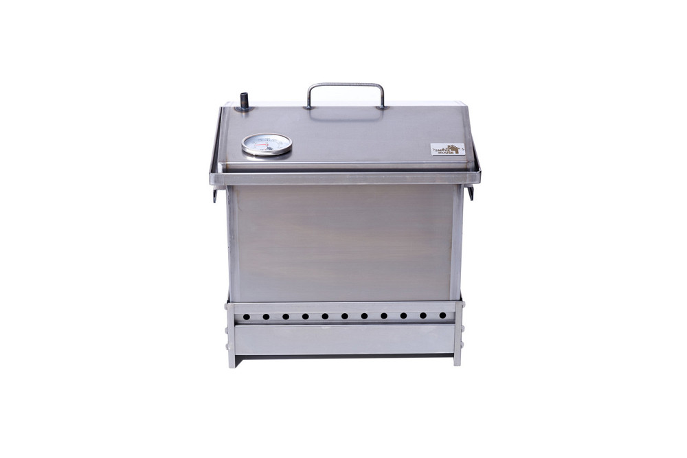 Коптильня горячего копчения Smoke House M Original с термометром и сумкой Харьков - изображение 12