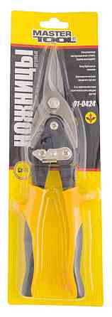 Ножницы для металла MASTERTOOL CrV 250 мм прямой рез 01-0424 Харків