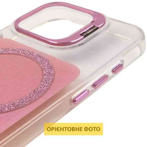Чехол TPU+PC Jewel Sparkle with Magnetic Fit для Apple iPhone 17 (6.3") Херсон