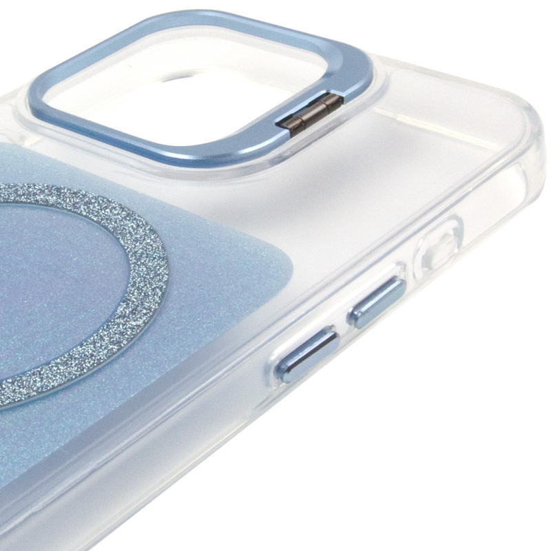 Чехол TPU+PC Jewel Sparkle with Magnetic Fit для Apple iPhone 16 (6.1") Херсон - зображення 4