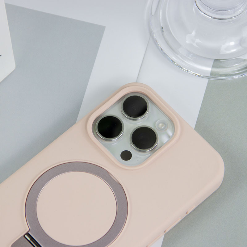 Чехол Silicone Case Full Protective NO LOGO with Ring для Apple iPhone 15 Pro Max (6.7") Херсон - зображення 6