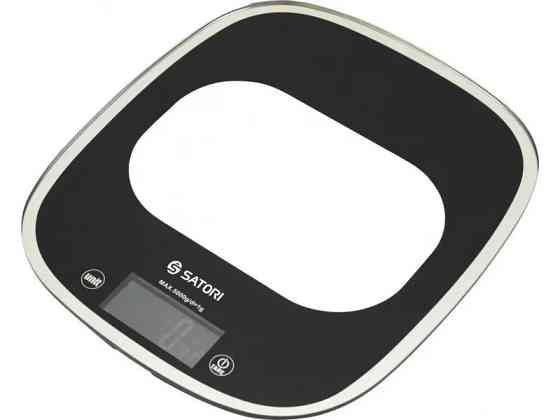 Весы кухонные Satori SKS-221-BL 5 кг черные Киев