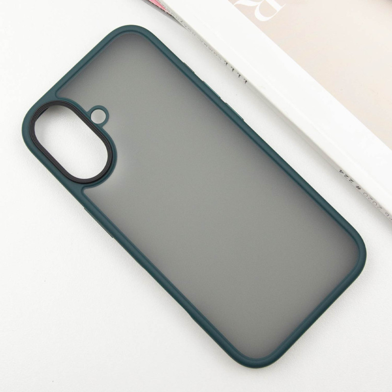 TPU+PC чехол Metal Buttons для Apple iPhone 16 (6.1") Херсон - зображення 9