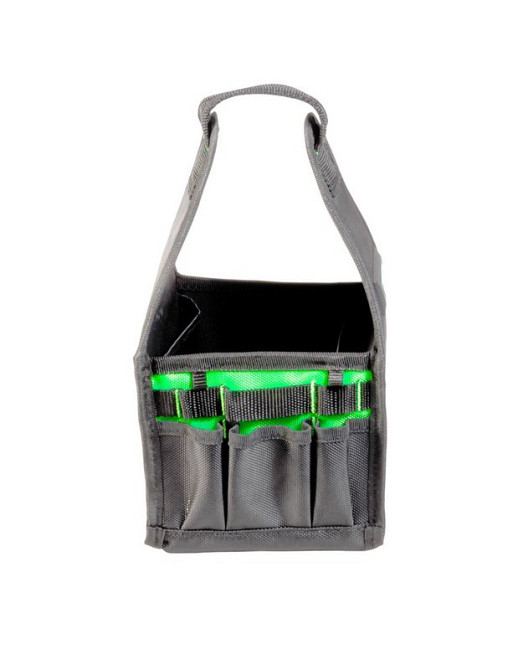 Сумка для инструментов открытая MASTERTOOL 160х170х310 мм 8 карманов усиленное дно 1680 DEN 79-1930 Харків - зображення 3