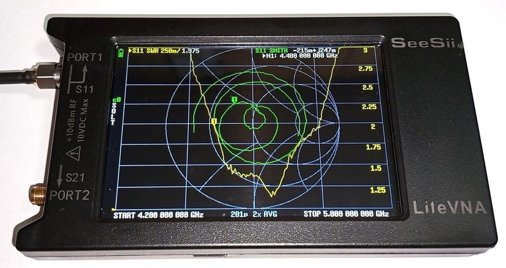 Антенна 4.4 - 4.8CHz 6dBi, до 100 Вт, 20 см, N-male, серая. Смотрите графики КСВ. (10888) Днепр - изображение 2