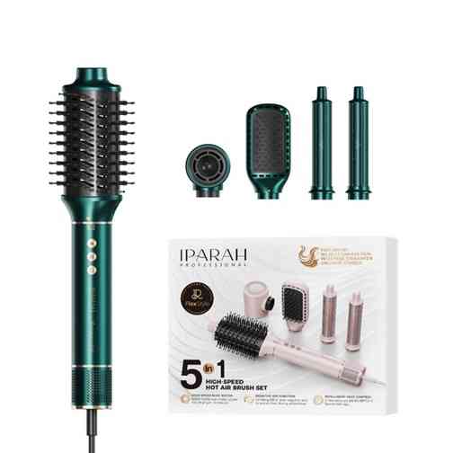 Фен-стайлер IPARAH 5 в 1  P-505G GREEN 1300 Вт зеленый Київ