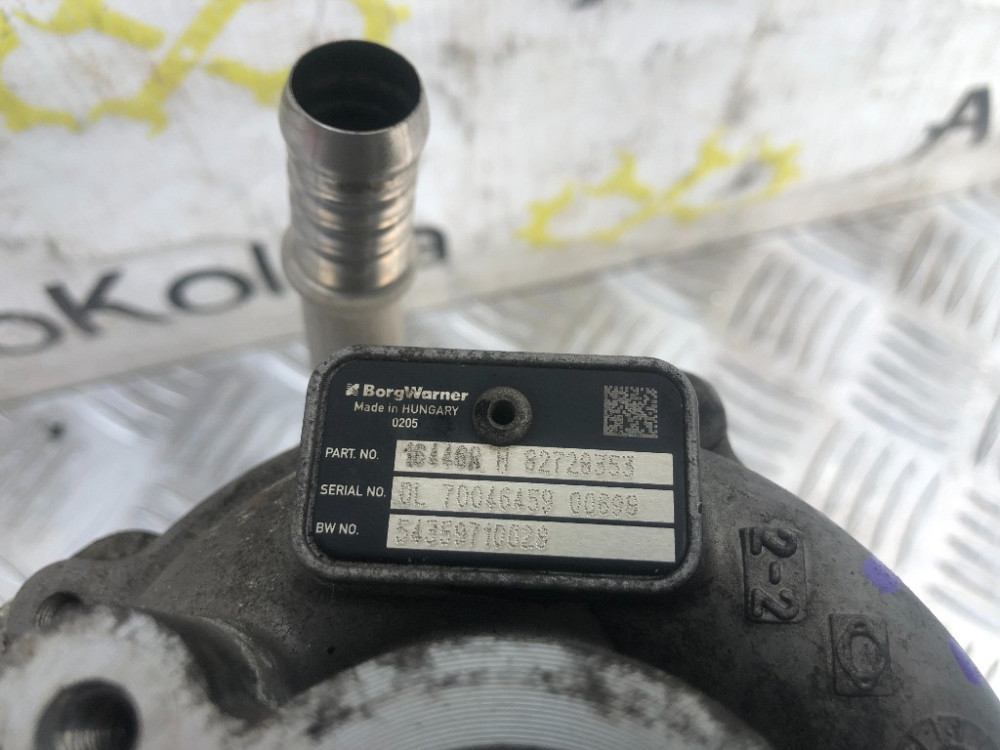 Турбина Renault Kangoo 1.5 dci 2013-2016 (54359710028) Euro 5 Ковель - зображення 3