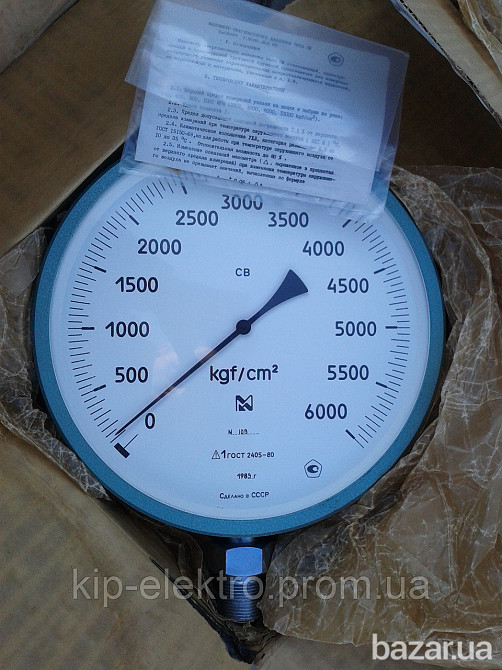 Манометр сверхвысокого давления СВ-6000 (СВ.6000, СВ 6000, СВ6000, СВ26Р, СВ-26Р) Киев - изображение 3
