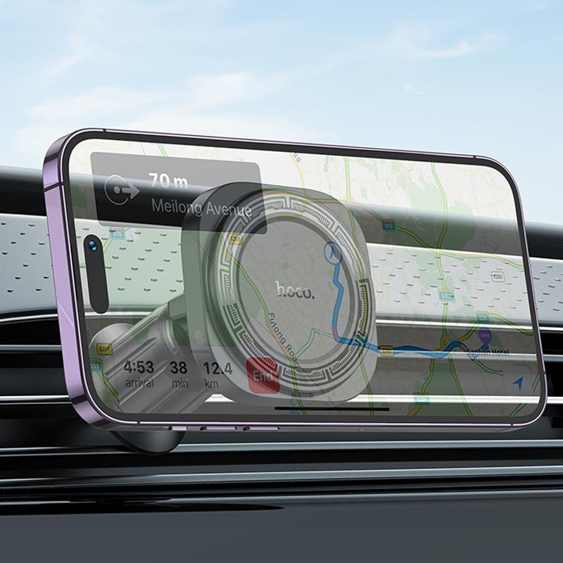 Автодержатель Hoco H28 Rainbow ring magnetic (air outlet) Херсон - изображение 7