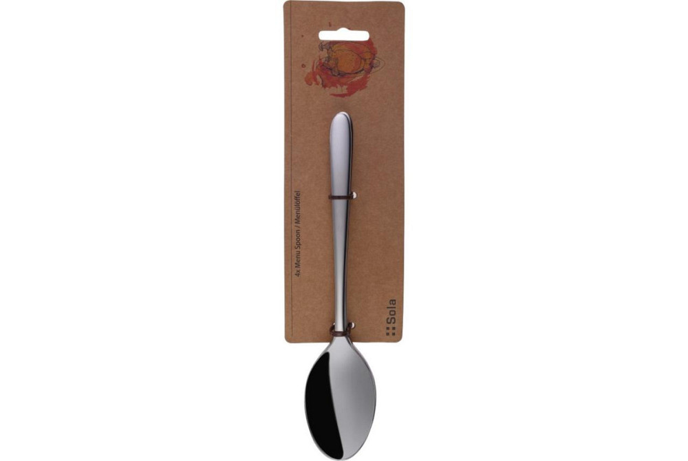 Ложки столові 4 шт Basic Alpha mirror all Sola VZ-129386 Киев - изображение 1